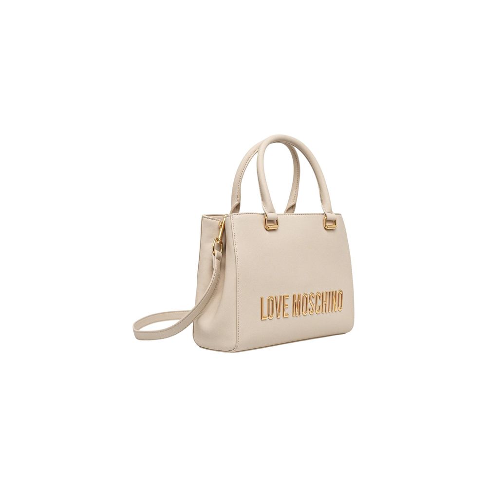 Love Moschino - Beige Polyethylene Handbag