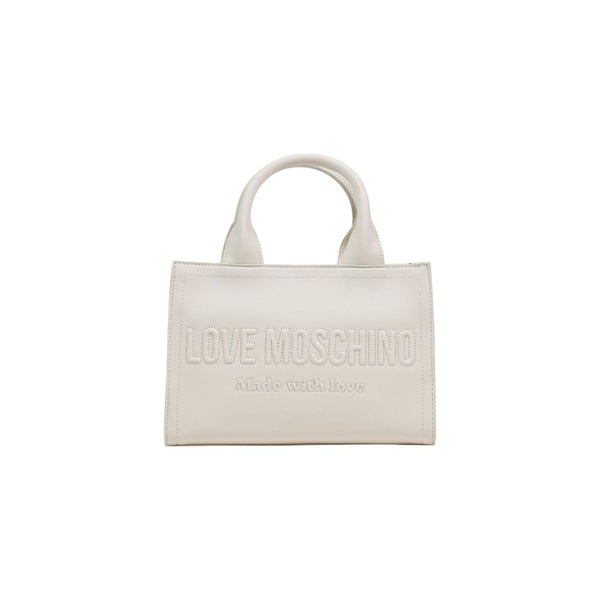 Love Moschino - Beige Polyethylene Handbag