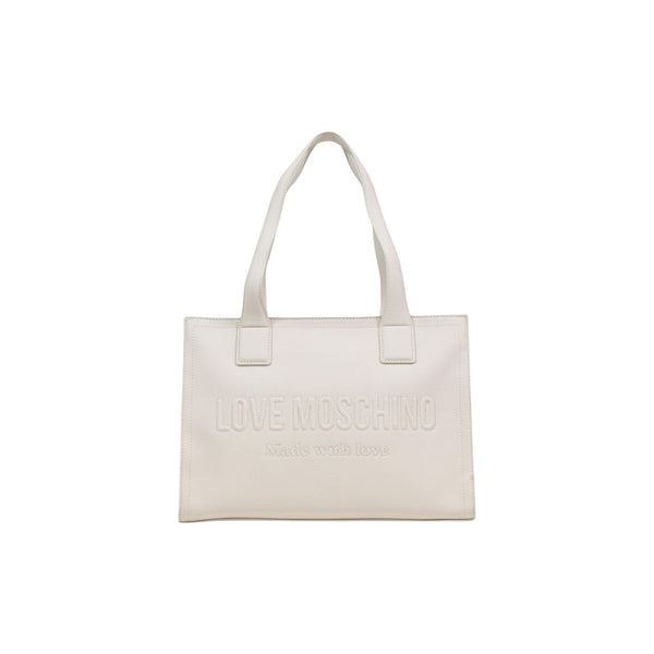 Love Moschino - Beige Polyethylene Handbag