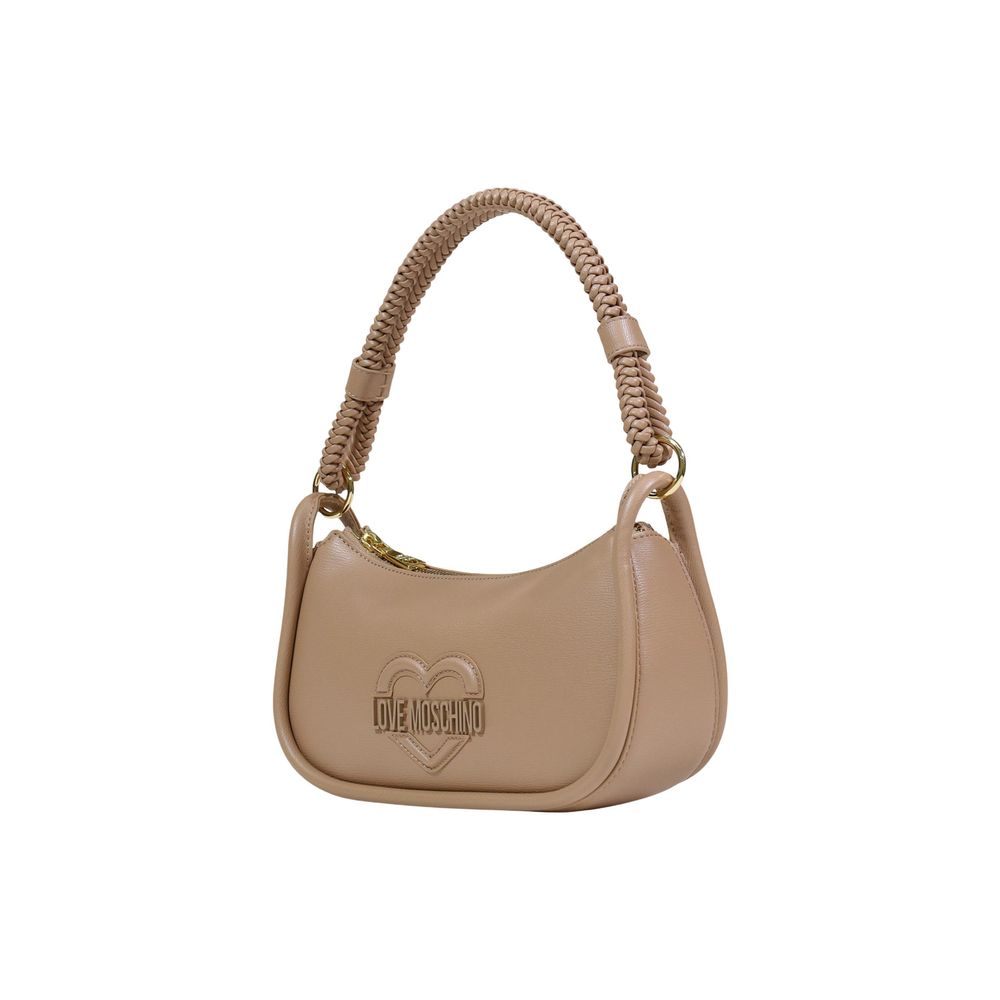 Love Moschino - Beige Polyethylene Handbag