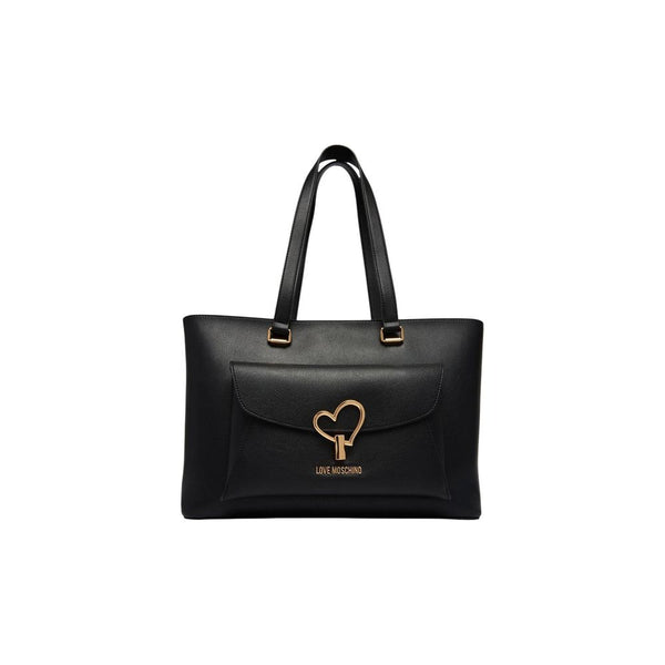Love Moschino - Black Polyethylene Handbag