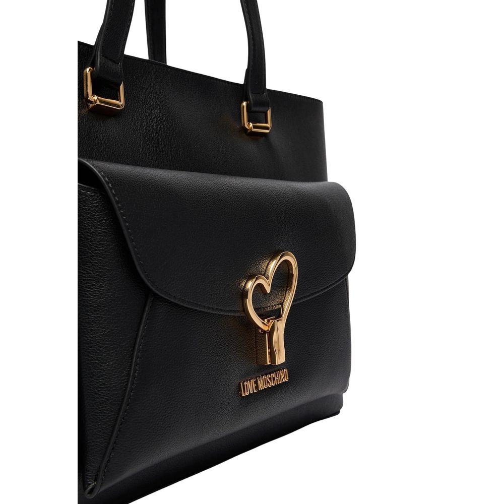 Love Moschino - Black Polyethylene Handbag