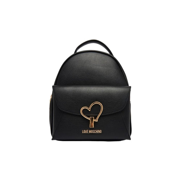 Love Moschino - Black Polyethylene Backpack