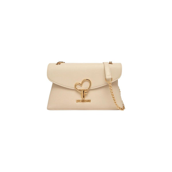 Love Moschino - Beige Polyethylene Handbag