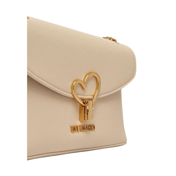 Love Moschino - Beige Polyethylene Handbag