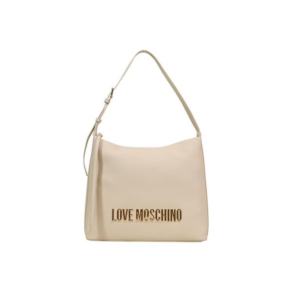 Love Moschino - Beige Polyethylene Handbag