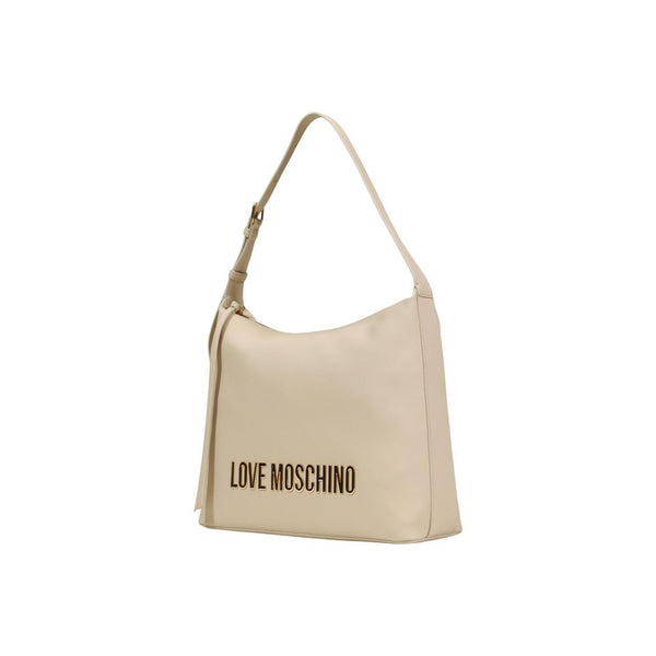 Love Moschino - Beige Polyethylene Handbag