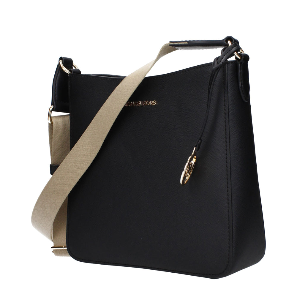 Michael Kors - Black Leather Crossbody Bag