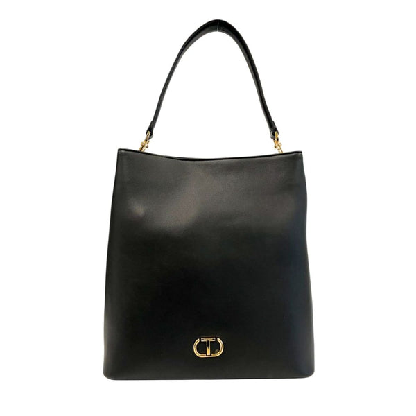 Twinset - Black PU Women Shoulder Bag