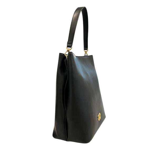 Twinset - Black PU Women Shoulder Bag