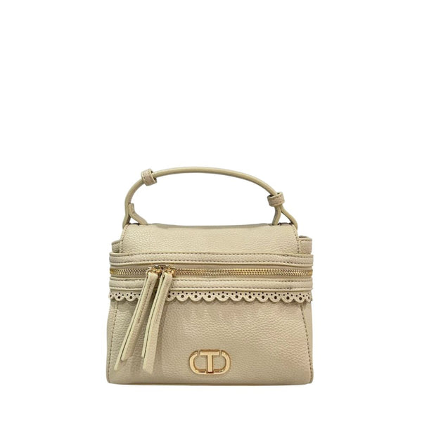 Twinset - Beige PU Women Handbag