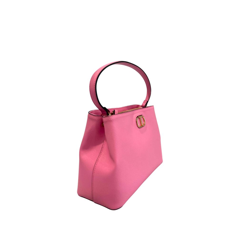 Twinset - Pink PU Women Handbag