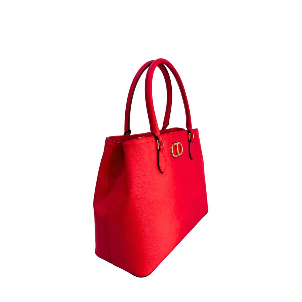Twinset - White PU Women Handbag