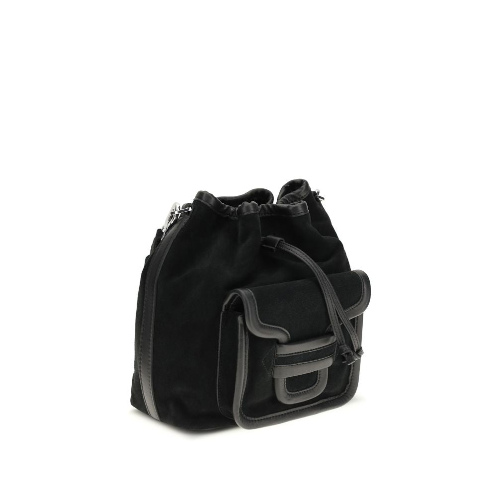 Pierre Hardy - Black Calf Leather Bos Taurus Backet Bag