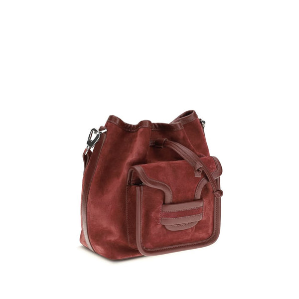 Pierre Hardy - Bordeaux Calf Leather Bos Taurus Backet Bag