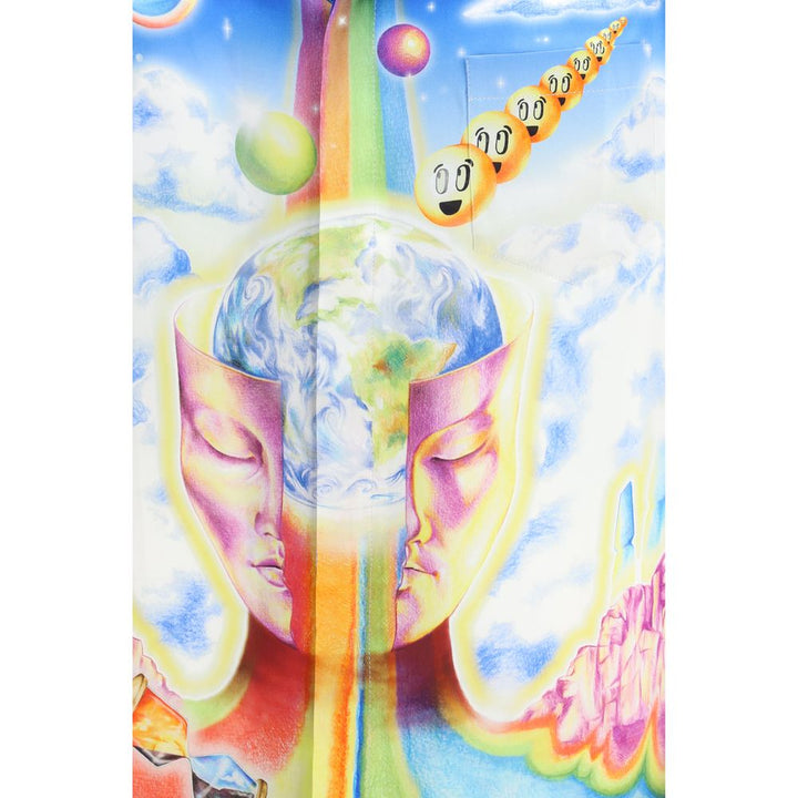Casablanca Multicolor Silk Shirt