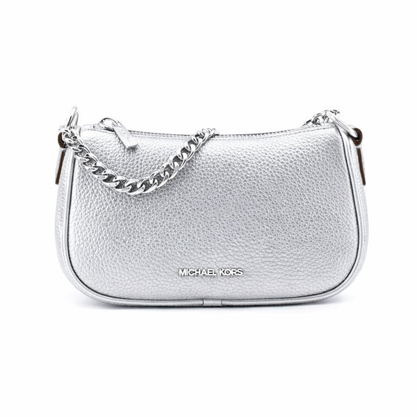 Michael Kors - Gray Leather Shoulder Bag