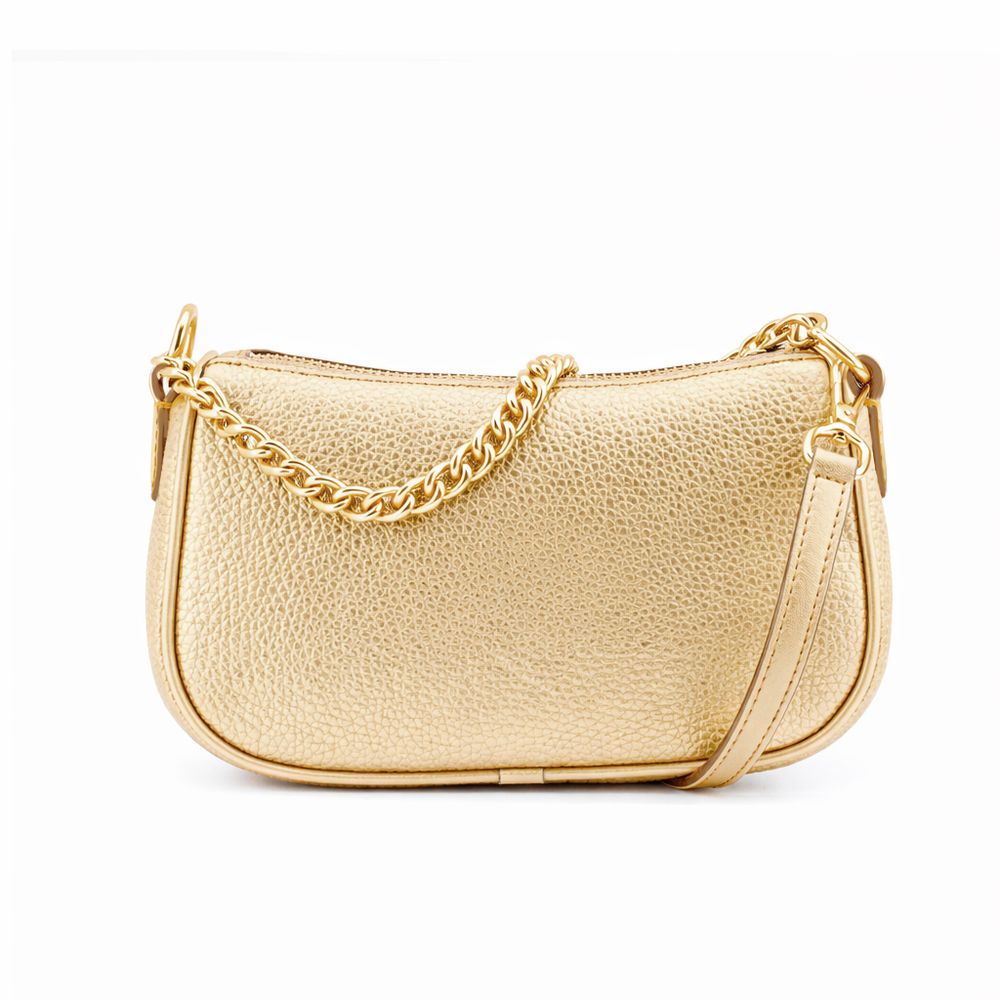 Michael Kors - Gold Leather Shoulder Bag