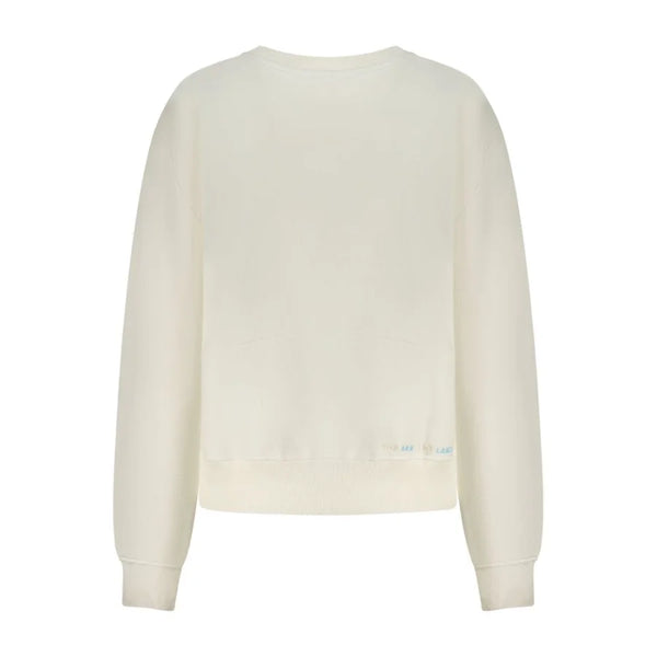 North Sails Bianco Cotton Women Sweatshirt