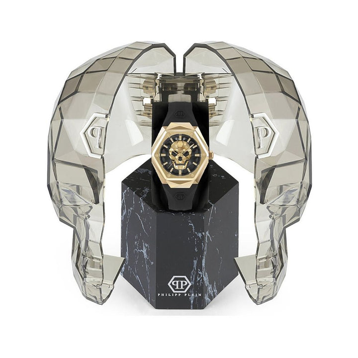 Philipp Plein Black Synthetic Dress Watch