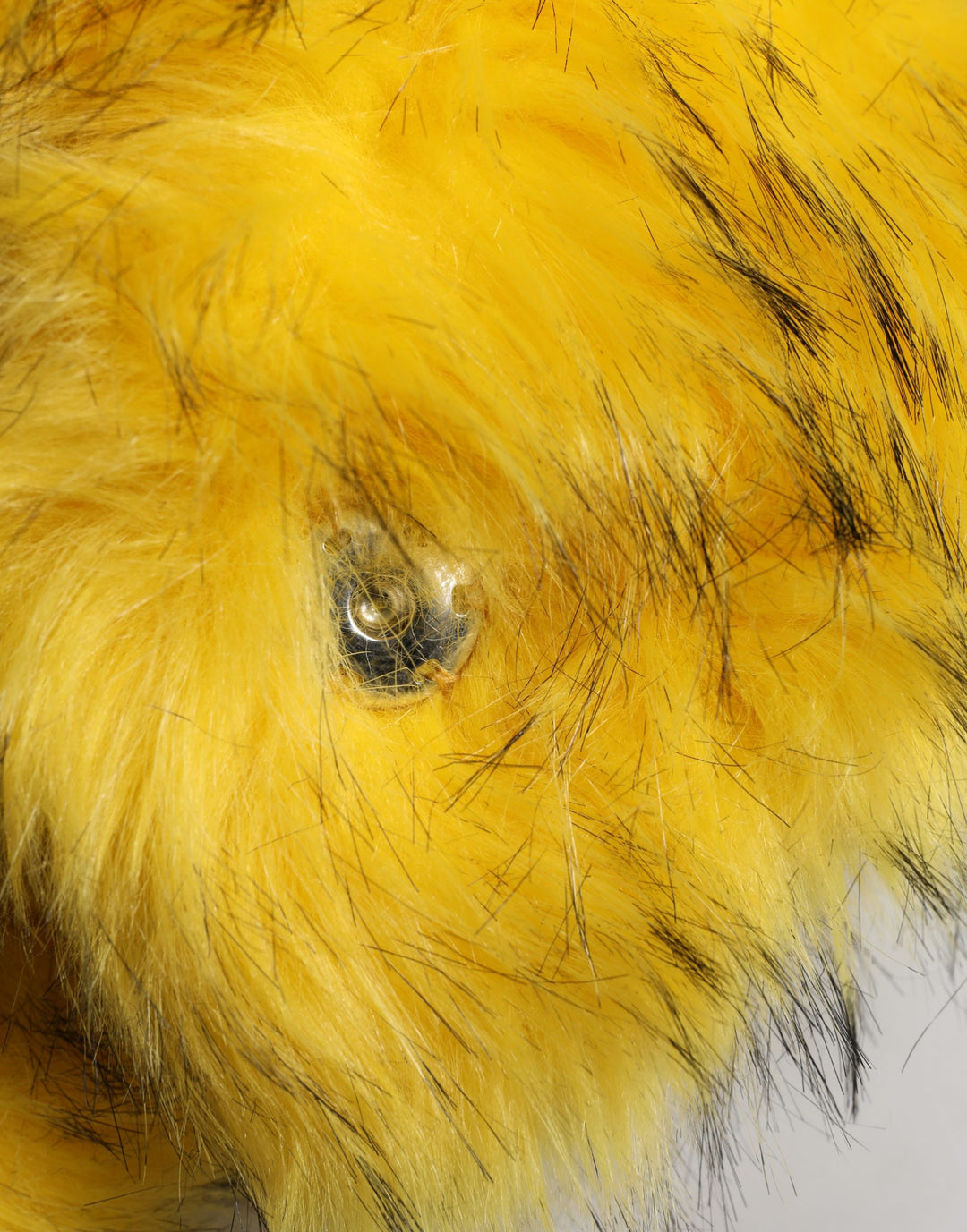 Dolce &amp; Gabbana Yellow Modacrylic Fur Women Bucket Capello Hat
