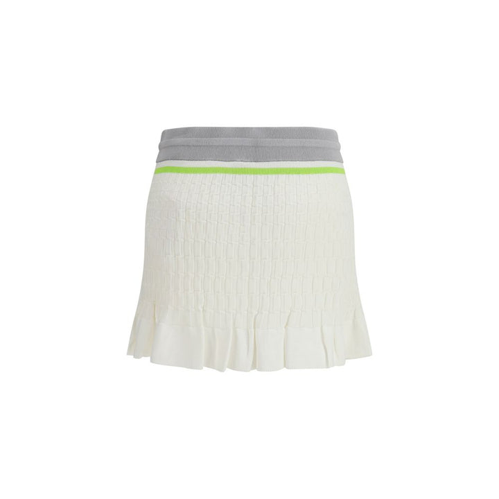 Women’s Casablanca White Cotton Mini Skirt