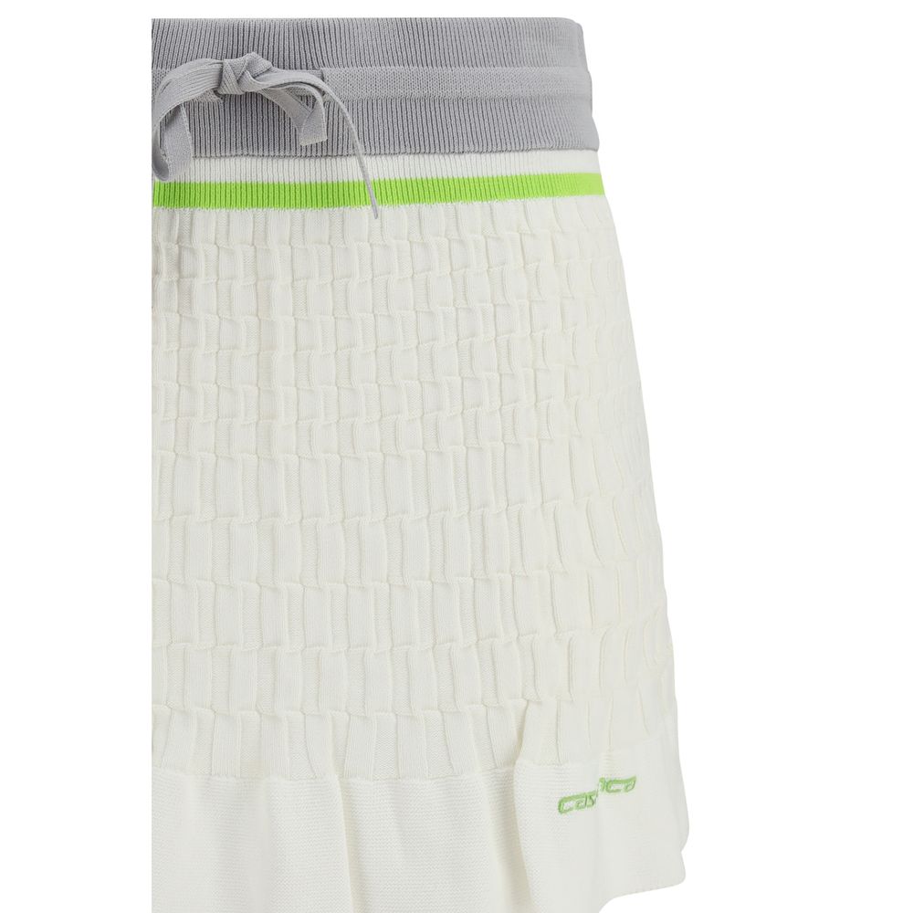 Women’s Casablanca White Cotton Mini Skirt