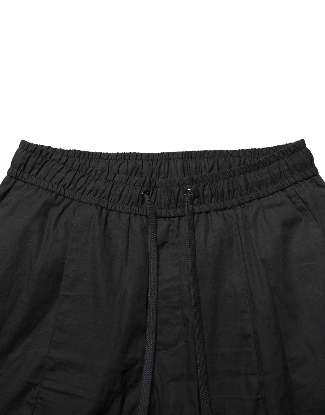 Dolce &amp; Gabbana Black Cotton Skinny Men Jogger Trouser Pants