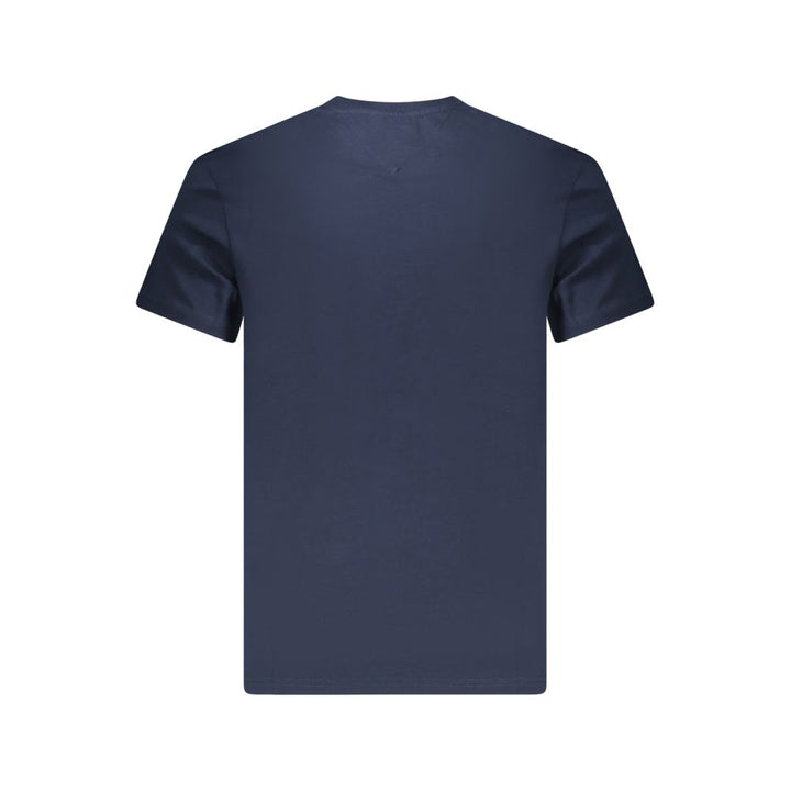 Tommy Hilfiger Blue Cotton Men T-Shirt