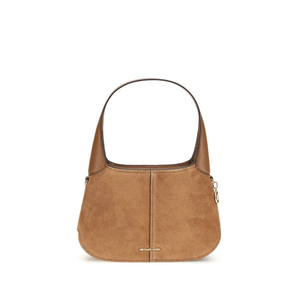 Michael Kors - Beige Calf Leather Bos Taurus Shoulder Bag
