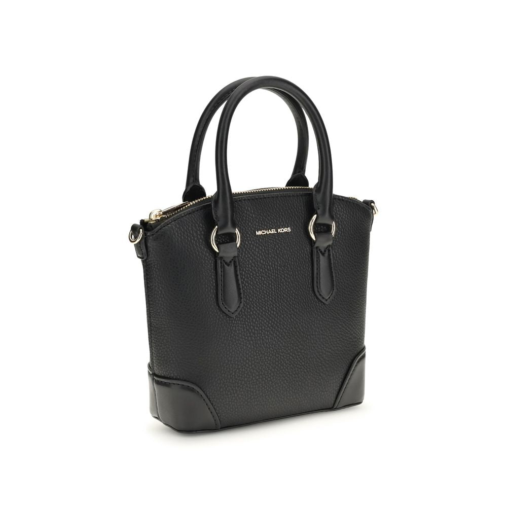 Michael Kors - Black Calf Leather Bos Taurus Handbag