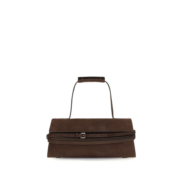 Moschino - Brown Calf Leather Bos Taurus Shoulder Bag