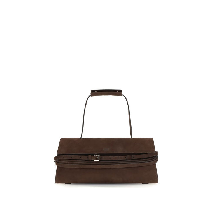 Moschino - Brown Calf Leather Bos Taurus Shoulder Bag