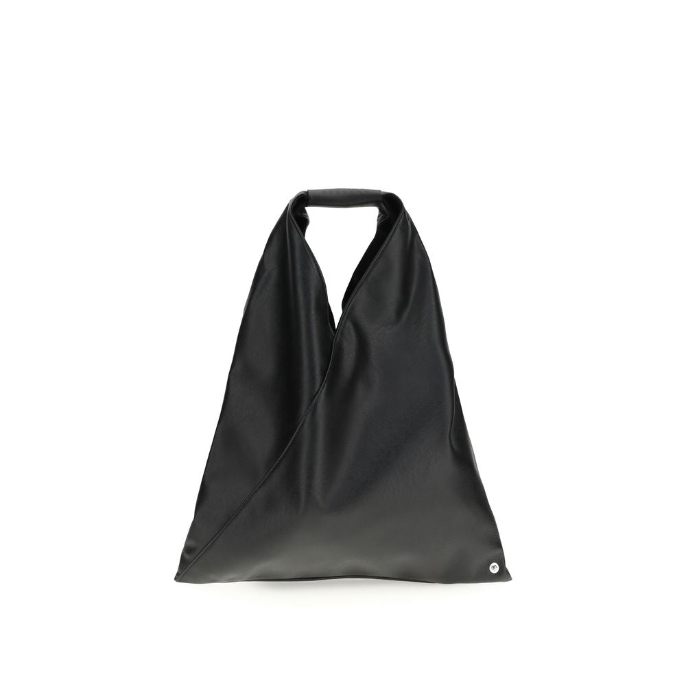 MM6 - Black Polyethylene Handbag