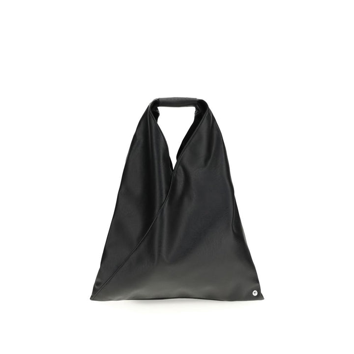 MM6 - Black Polyethylene Handbag