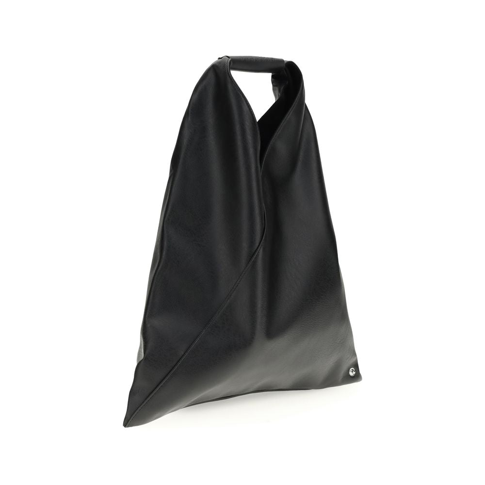 MM6 - Black Polyethylene Handbag