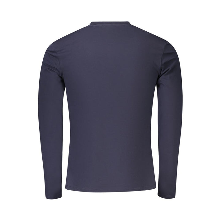 Guess Jeans Blue Organic Cotton Men T-Shirt