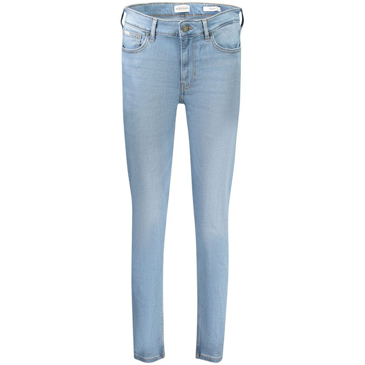 Guess Jeans Azzurro Lyocell Women&