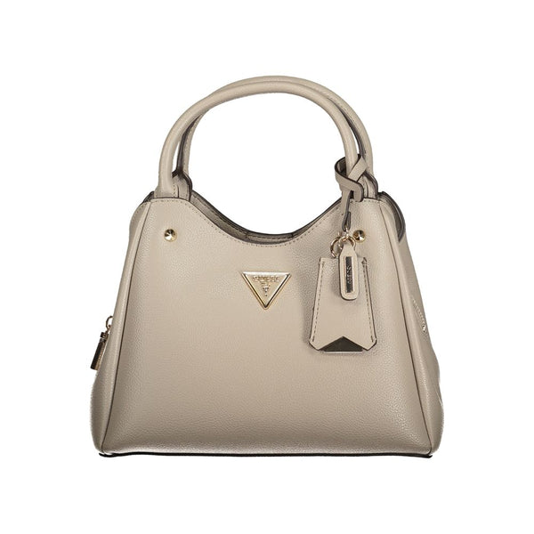 Guess Jeans - Grigio Poliuretano Women Handbag