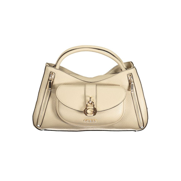 Guess Jeans - Beige Polyurethane Women Handbag
