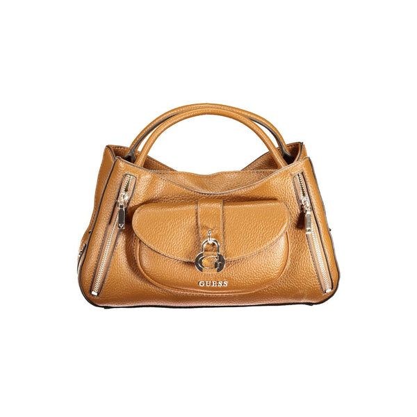 Guess Jeans - Marrone Polyurethane Women Handbag