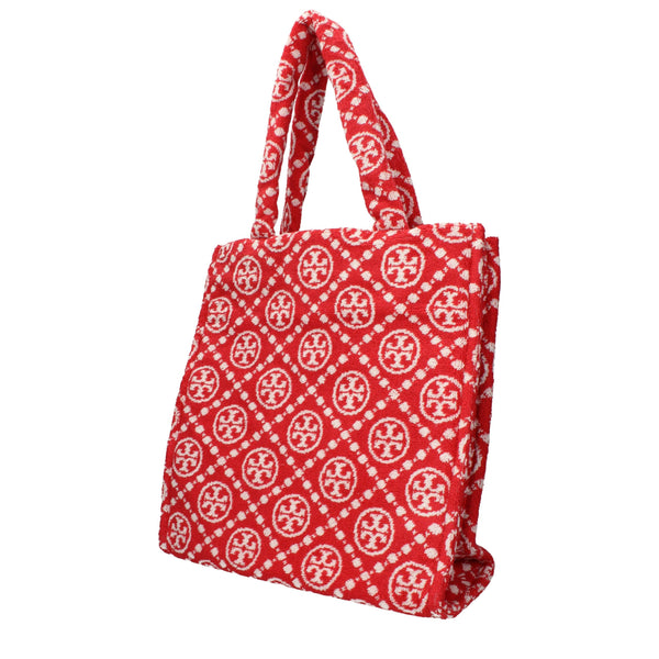 Tory Burch - Red Cotton-Like Shoulder Bag