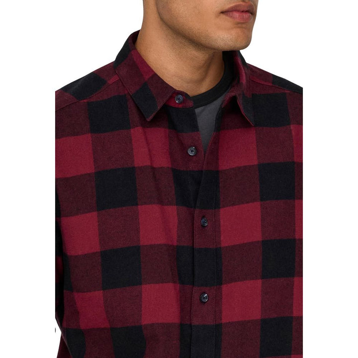 Only &amp; Sons Multicolor Cotton Pattern Shirt
