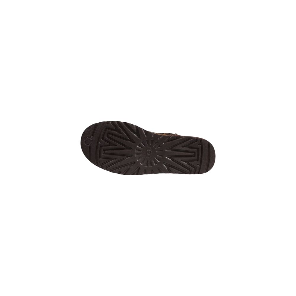 UGG Brown Suede Leather Ankle Boots
