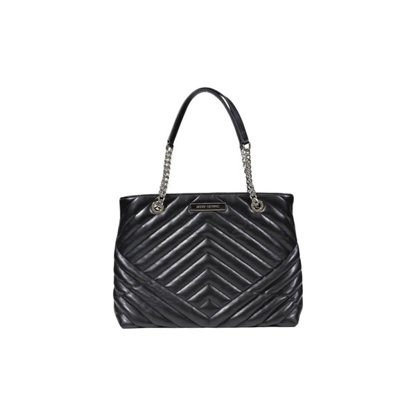Armani Exchange - Black Polyester Handbag