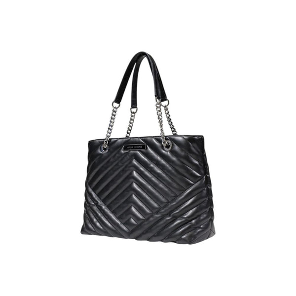 Armani Exchange - Black Polyester Handbag