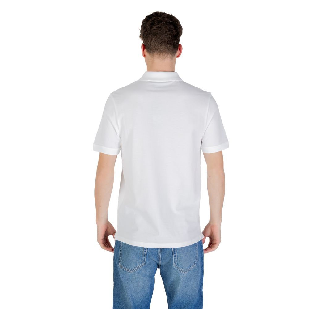 Lyle &amp; Scott White Cotton Polo Shirt