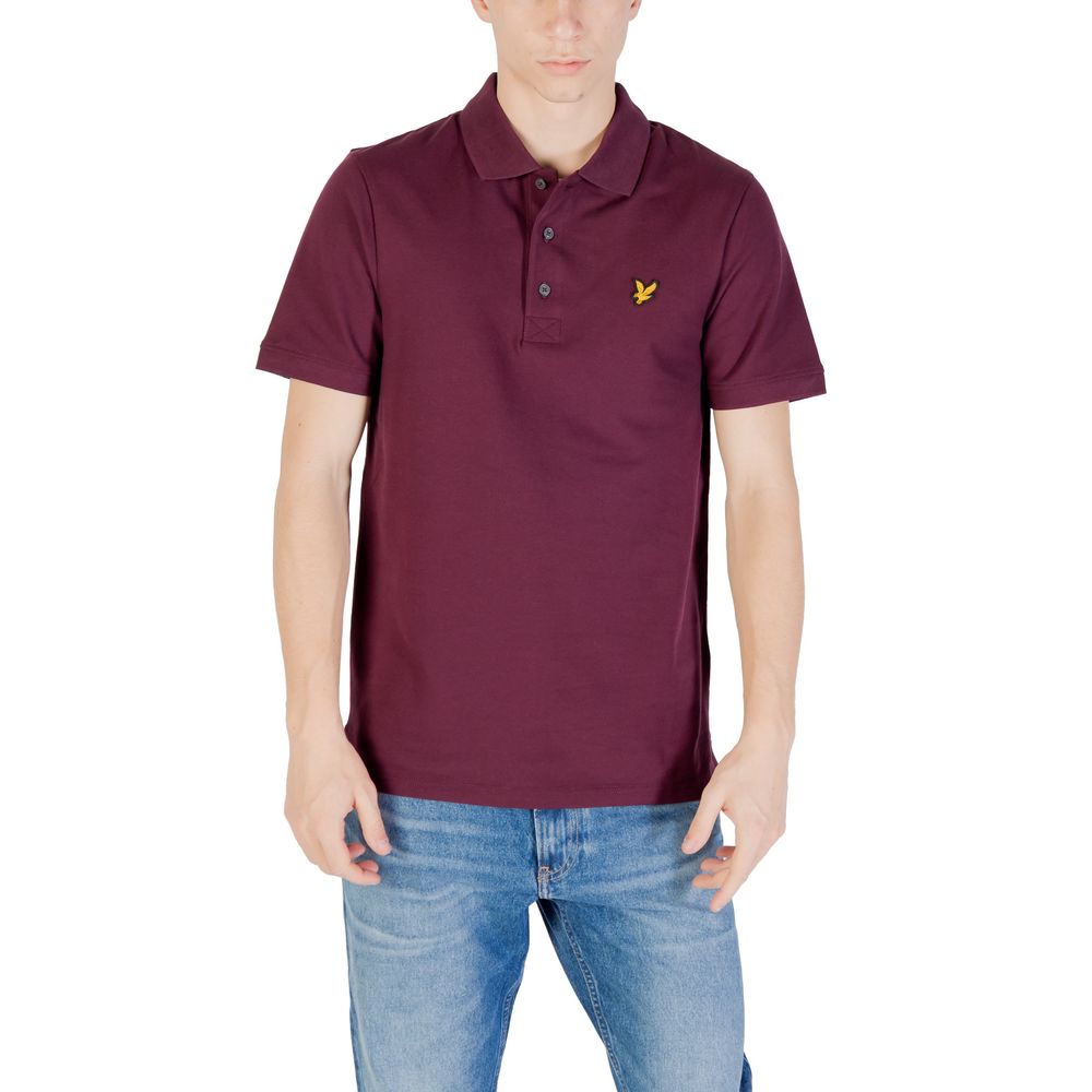 Lyle &amp; Scott Bordeaux Cotton Polo Shirt