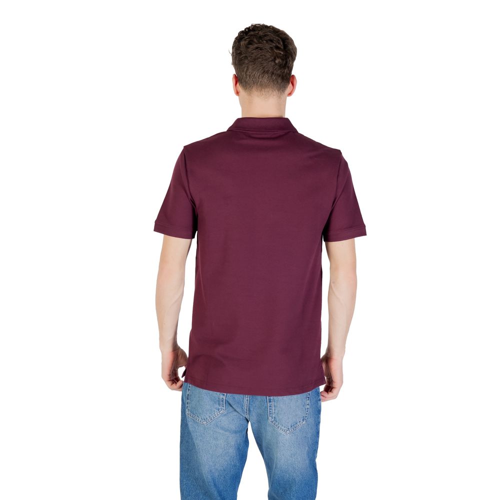 Lyle &amp; Scott Bordeaux Cotton Polo Shirt