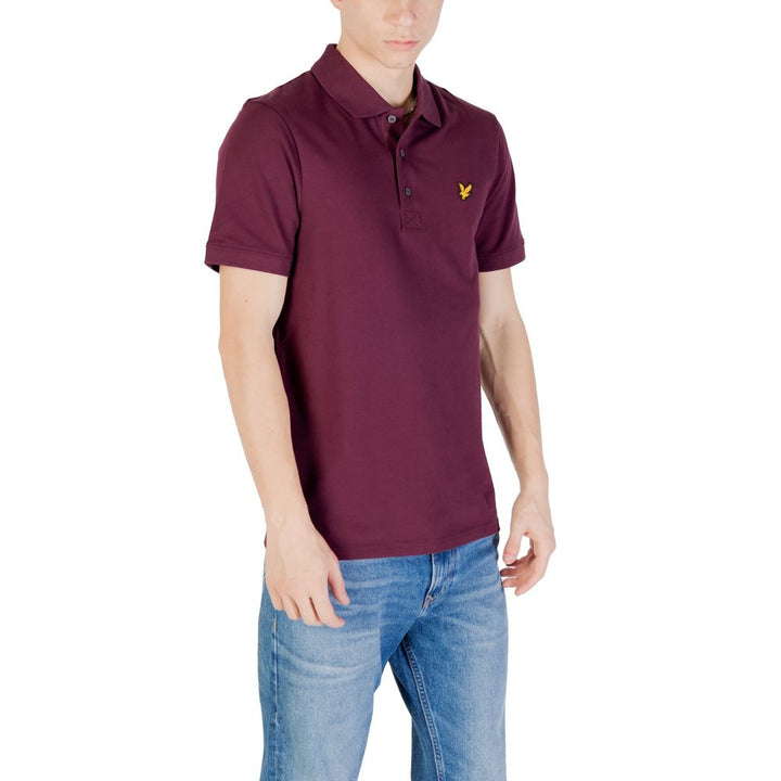 Lyle &amp; Scott Bordeaux Cotton Polo Shirt